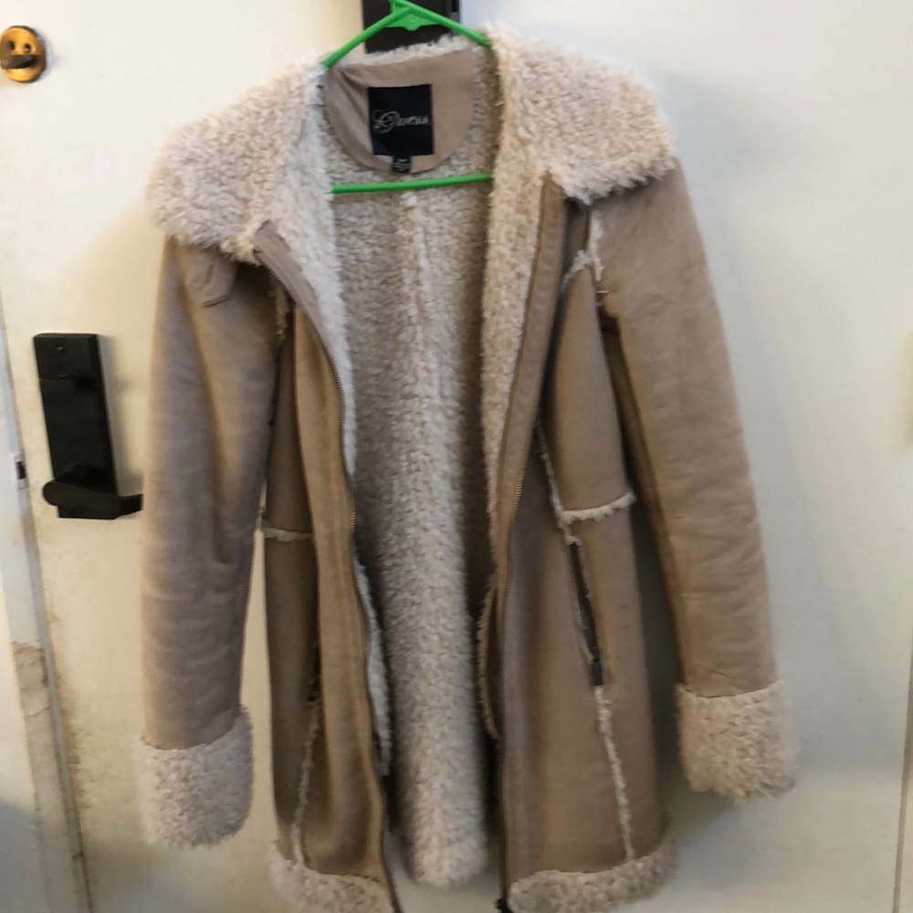 Faux fur jacket